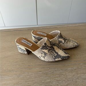 Steve Madden Croc Mules